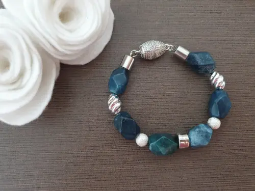 Pulseira De Jade Oregon Chanfrado