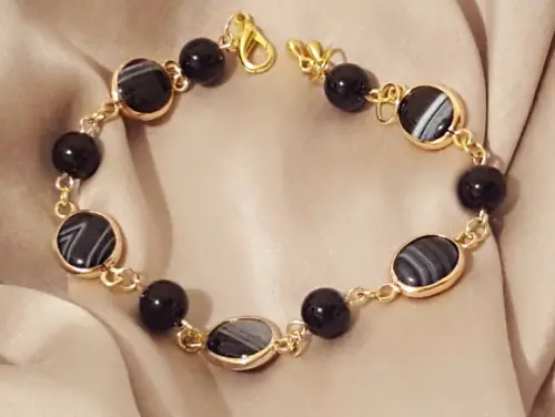 Pulseira de Pedras Naturais