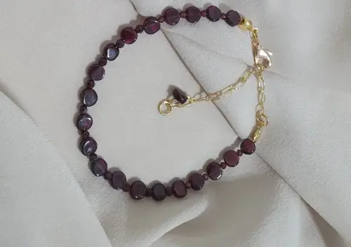 Pulseira de Pedras Naturais Granada
