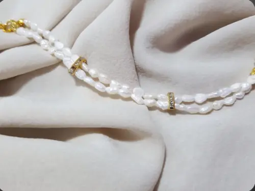 Pulseira de Pérolas Naturais