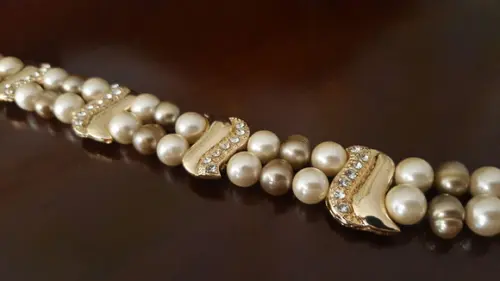 Pulseira de Pérolas Naturais