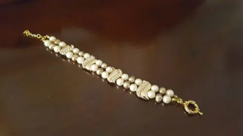 Pulseira de Pérolas Naturais