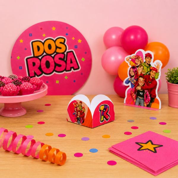 Forminha para Doce Festa Lembrancinha Aniversario Dos Rosa