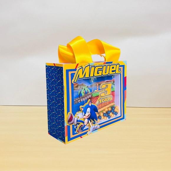 Sacola Horizontal Shaker m Personalizado Sonic