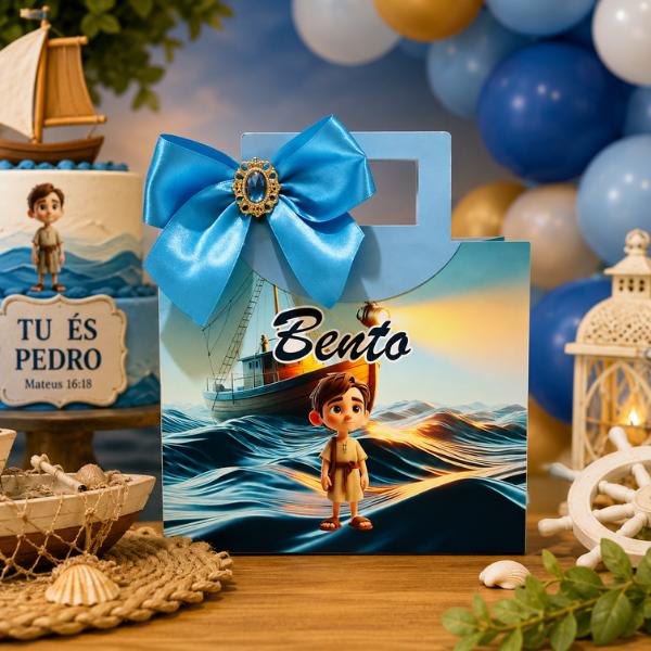 Sacola Horizontal M Personalizada Lembrancinha Festa de Aniversar