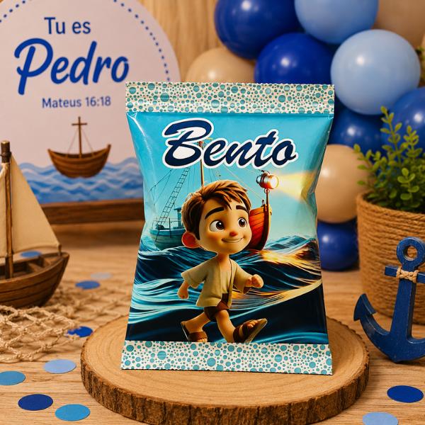 Saquinho personalizado para Salgadinho Chipbag Lembrancinha Festa