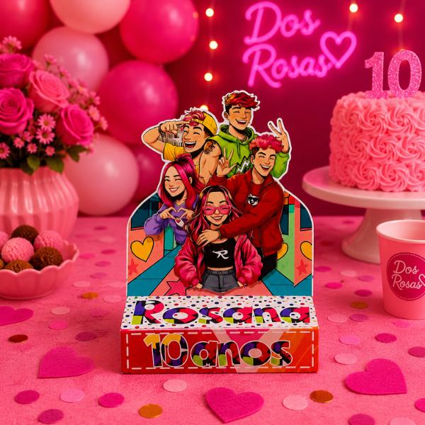 Porta Bis Duplo Personalizado Lembrancinha Festa Aniversario dos