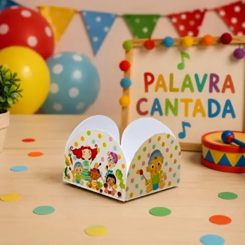 Forminha para Doce Festa Lembrancinha Aniversario Palavra Cantada