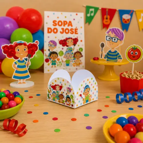 Forminha para Doce Festa Lembrancinha Aniversario Palavra Cantada