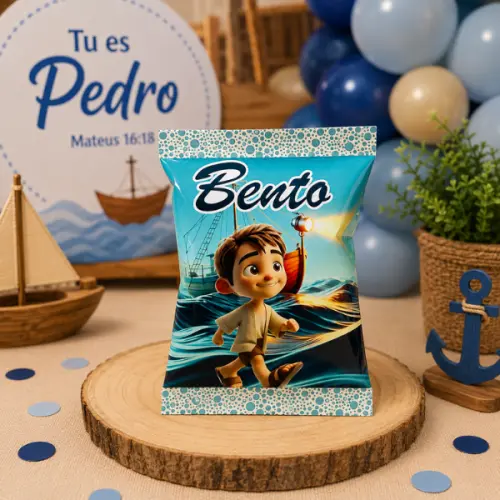 Saquinho personalizado para Salgadinho Chipbag Lembrancinha Festa
