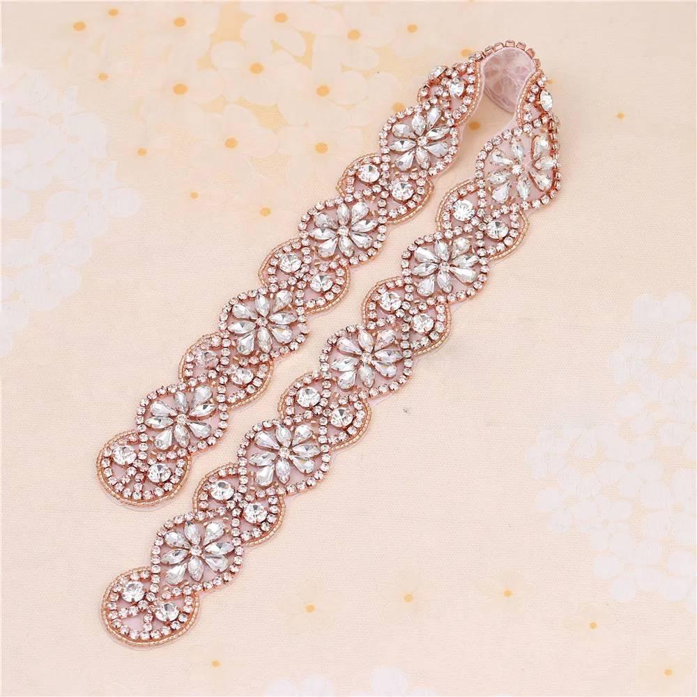 Cinto Rosé Gold de strass