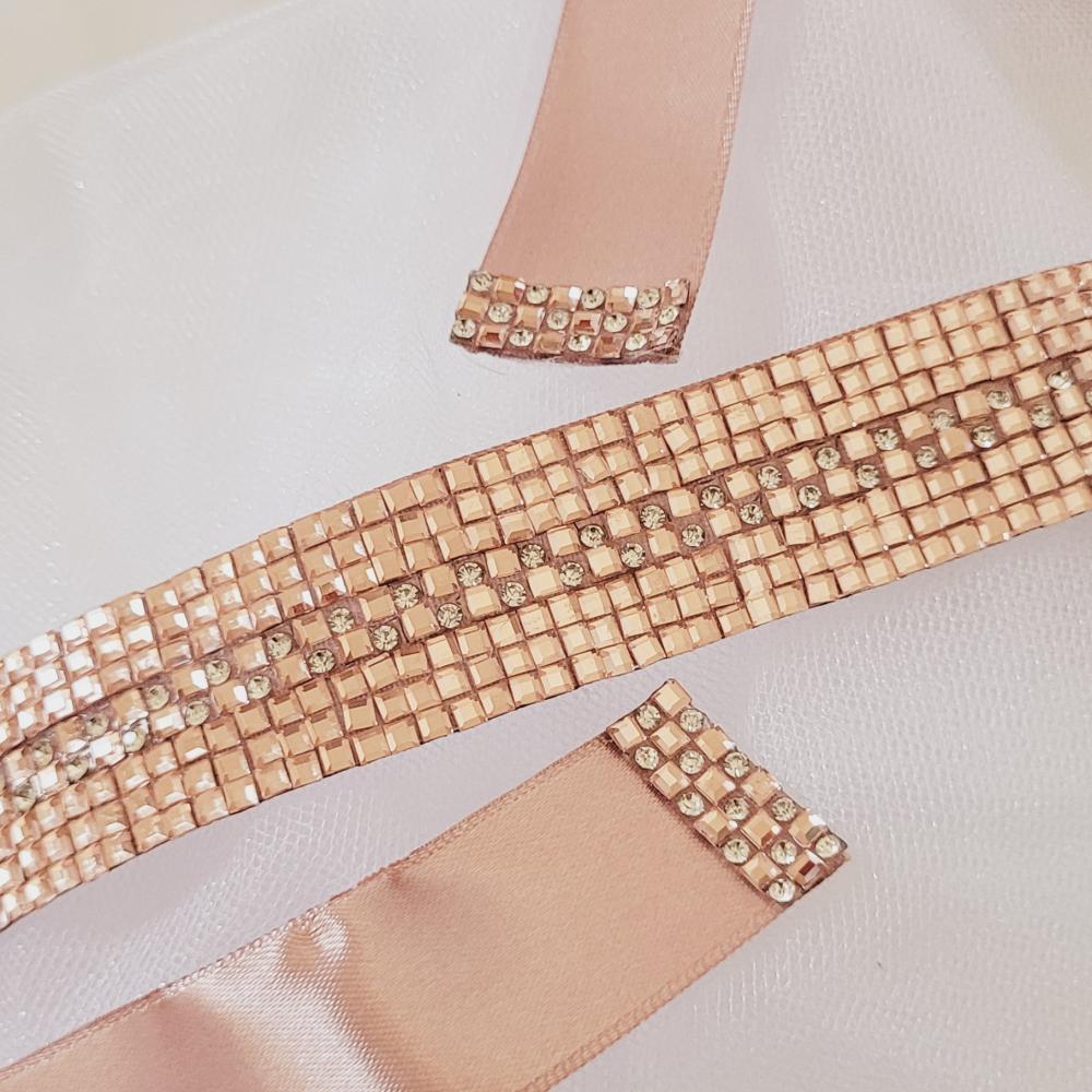 Cinto Rosé Gold cintura toda