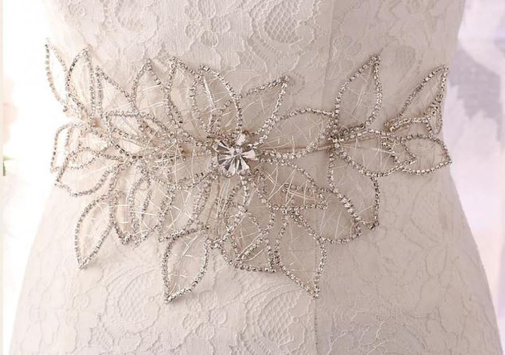 Cinto para noiva largo - 15cm