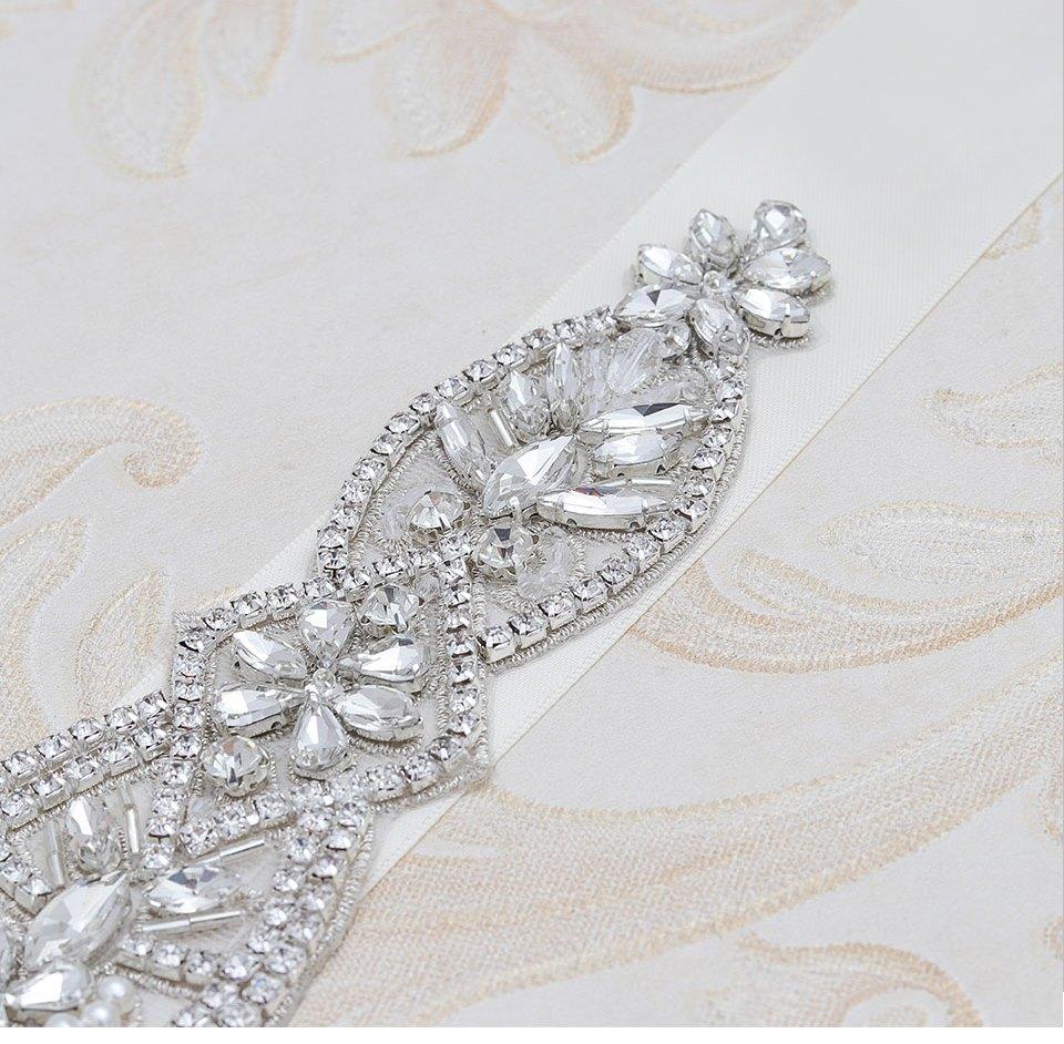 Cinto de strass Prata