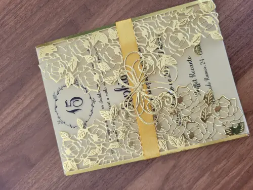 Convite de Casamento com impressão