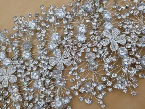 Cinto para noiva largo - 15cm