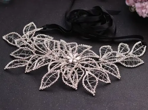 Cinto para noiva largo - 15cm