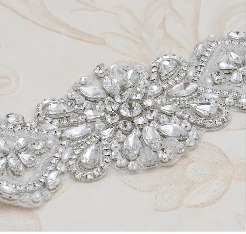 Cinto de strass Prata