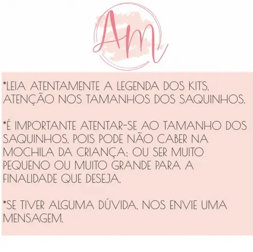 Kit Escolar Personalizado