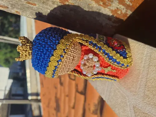 Nossa Senhora Aparecida Amigurumi 14 cm
