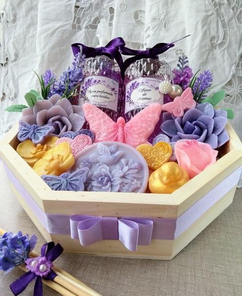 Kit Banho Lavanda Luxo