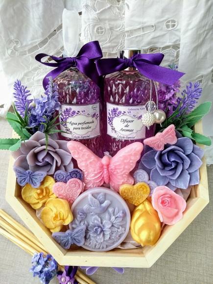 Kit Banho Lavanda Luxo