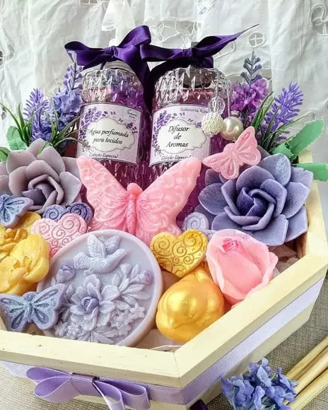 Kit Banho Lavanda Luxo