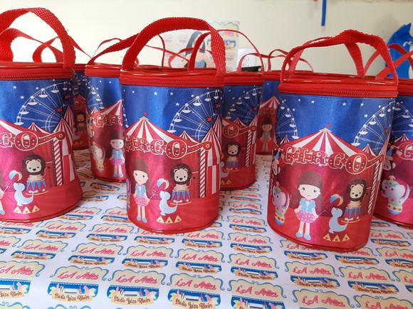 Bolsa Mini Cilindro c/ Nome Individual