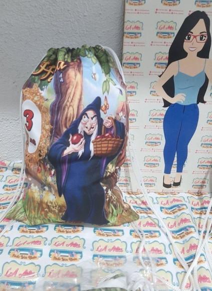 Sacola Mochila Tecido 20x30 - 100