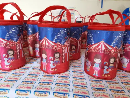 Bolsa Mini Cilindro c/ Nome Individual