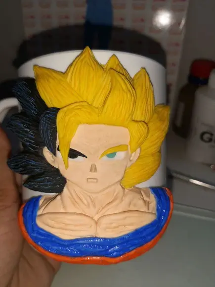 Caneca em Cerâmica Plástica