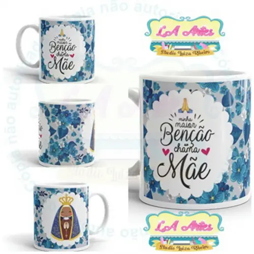 Caneca Personalizada Tema Nossa Senhora Aparecida