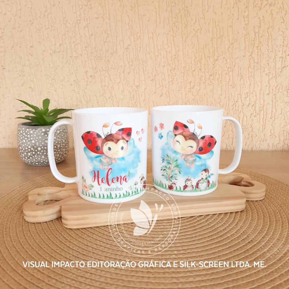 Caneca Plástica Personalizada - 10 unds