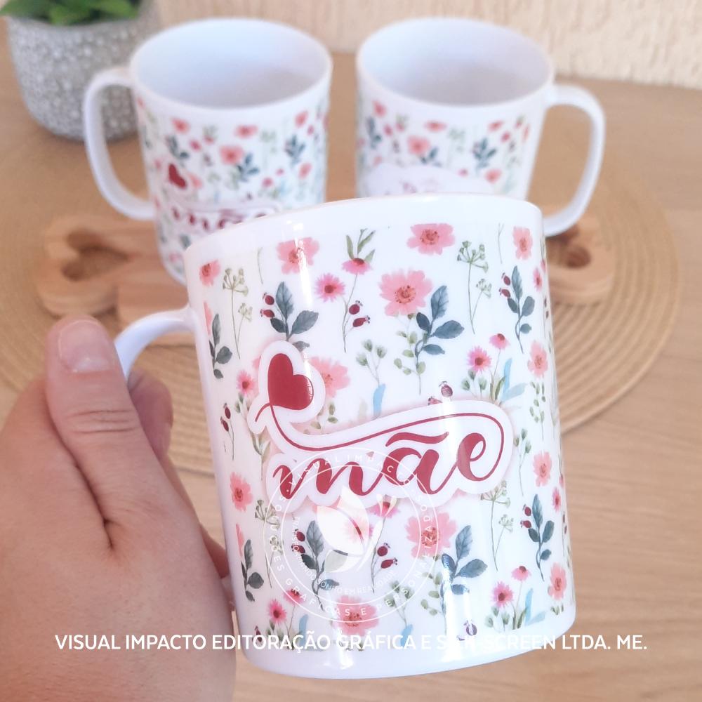 Caneca Plástica Personalizada - 10 unds