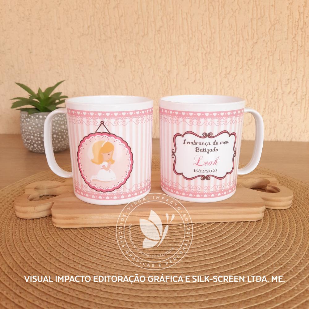 Caneca Plástica Personalizada - 15 unds