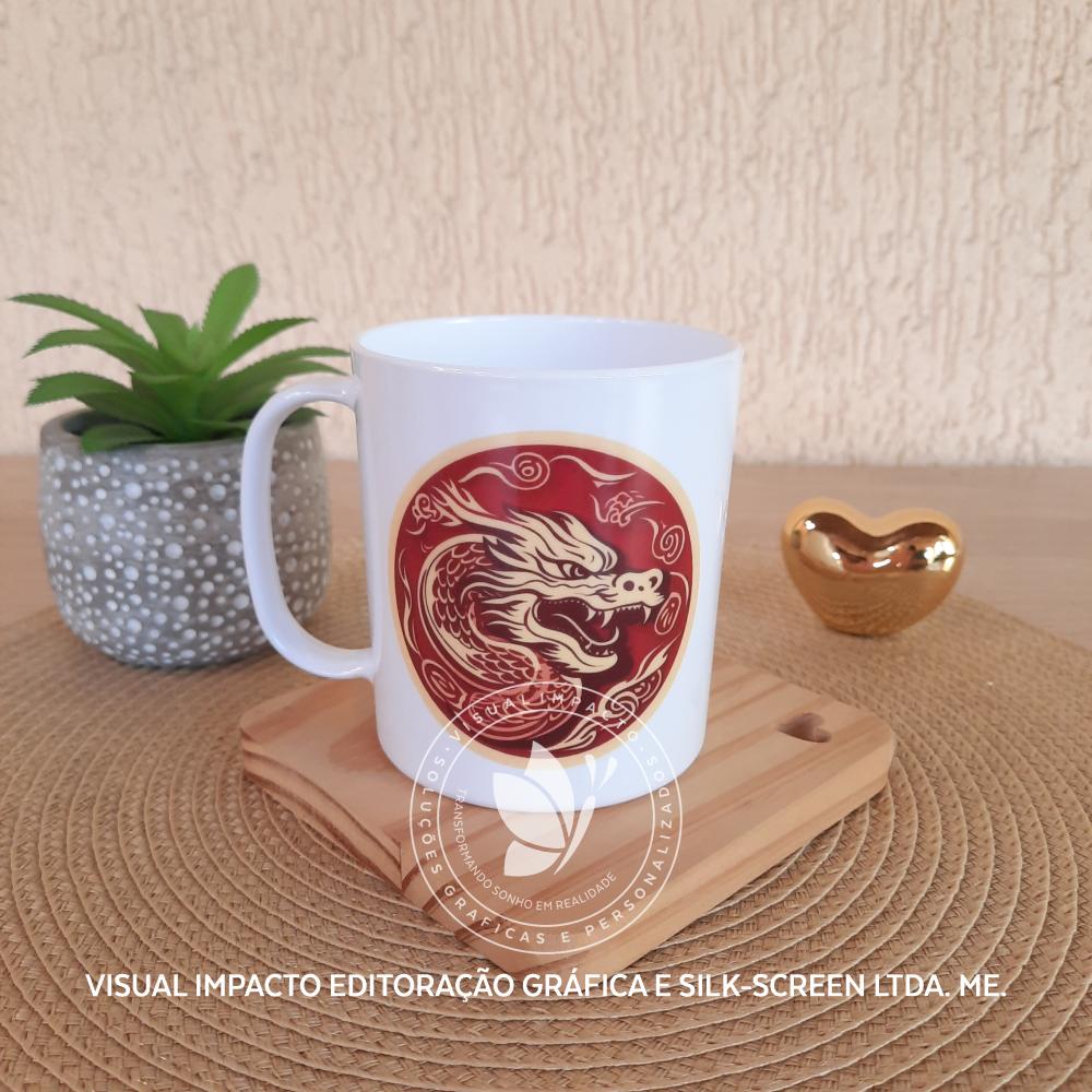 Caneca Plástica Personalizada - 15 unds