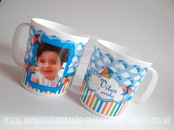 Caneca Plástica Personalizada