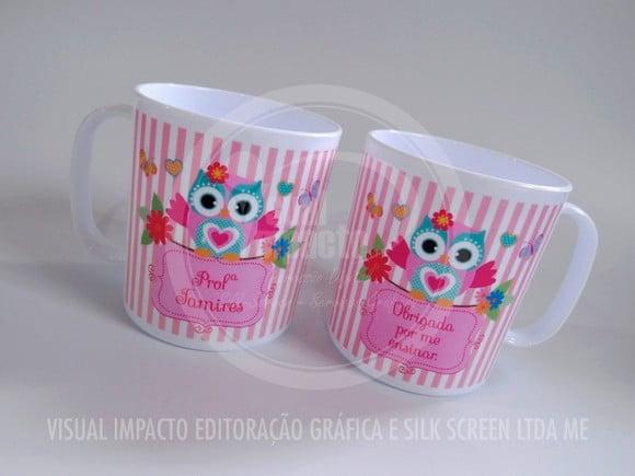 Caneca Plástica Personalizada