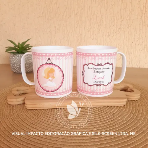 Caneca Plástica Personalizada - 15 unds