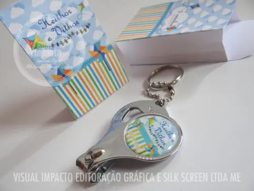 10 Chaveiros 3 em 1 Personalizados