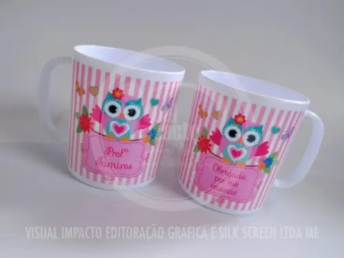 Caneca Plástica Personalizada