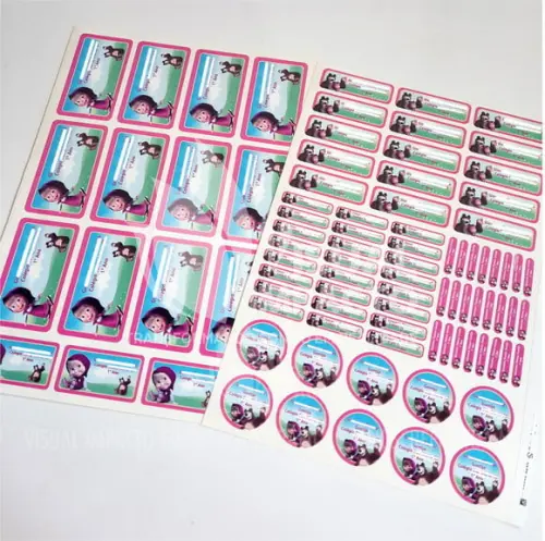 Kit Etiquetas Escolares em Vinil Personalizadas