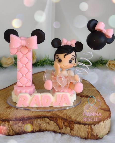 Topinho Minnie Rosa
