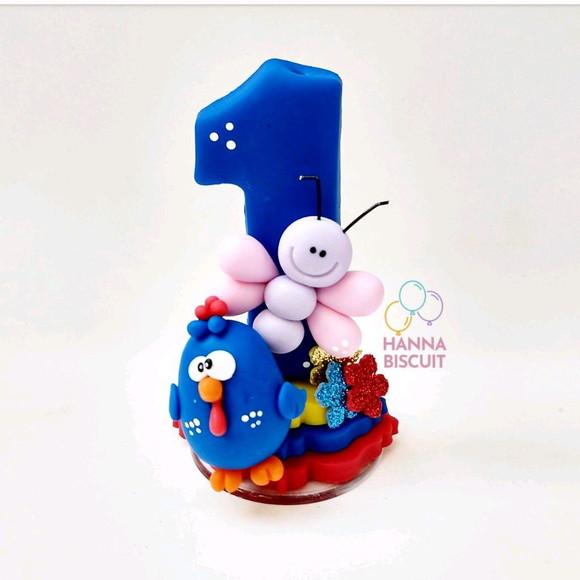 Vela Galinha Pintadinha