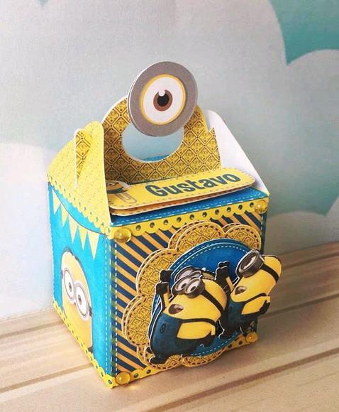 Kit Festa Personalizada Minions 1-25 Itens