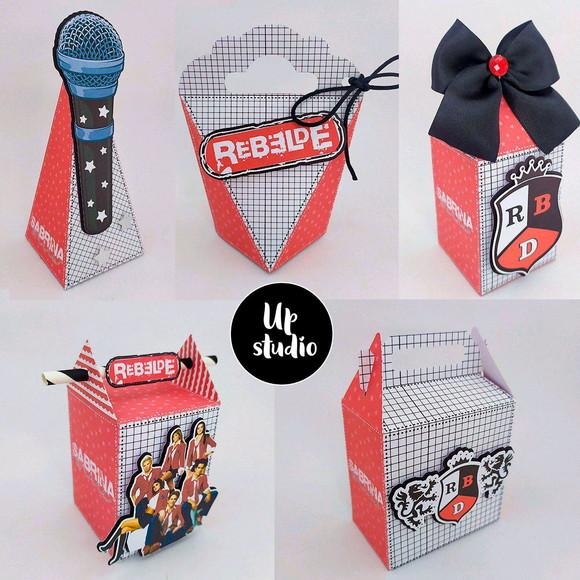 Kit Festa Personalizada Rebelde 1-25 Itens