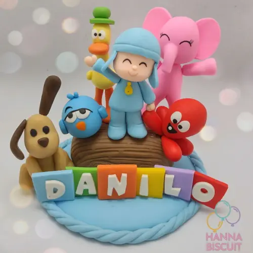Topo de bolo Pocoyo