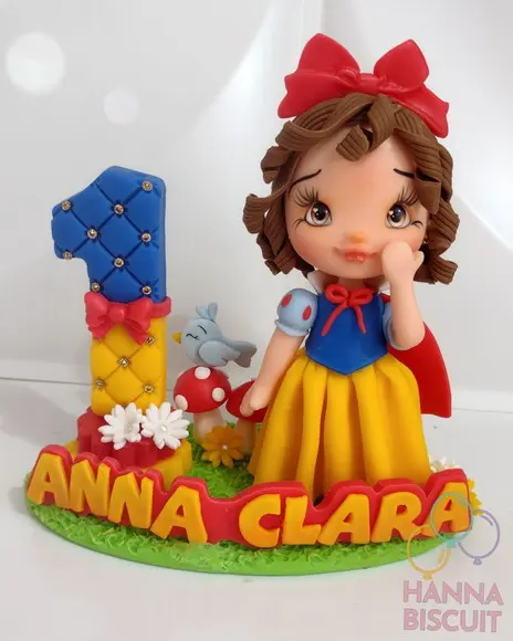 Topo de Bolo Princesa