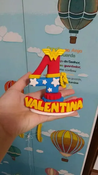 Vela mulher maravilha