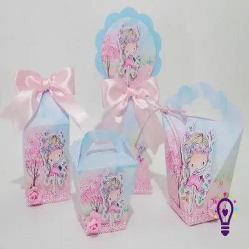 Kit Festa Personalizada Jardim de Cerejeira 1-25 Itens
